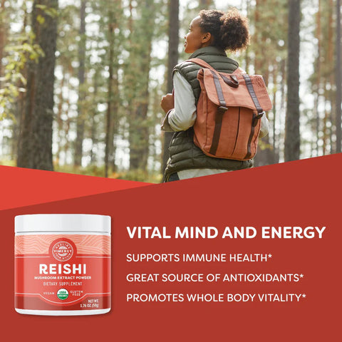 Vimergy® Reishi Extrakt Pulver, 50g