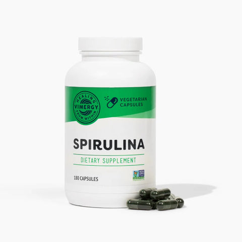 Vimergy® Spirulina, 180 kapseln