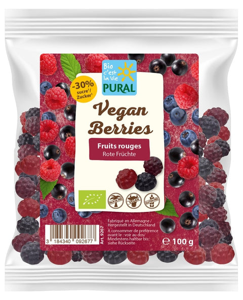 Fruchtgummis ohne Gelantine - Vegan Berries - von Pural